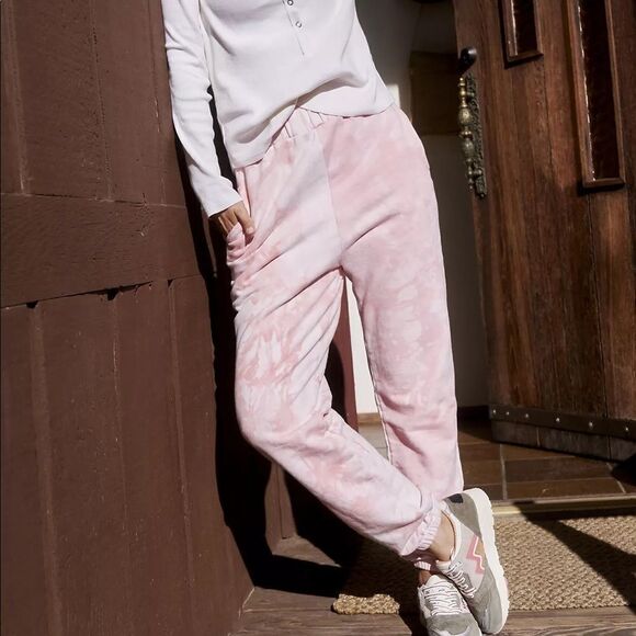 All Fenix Aryah Pink Tie-Dye Joggers - Picture 1 of 7